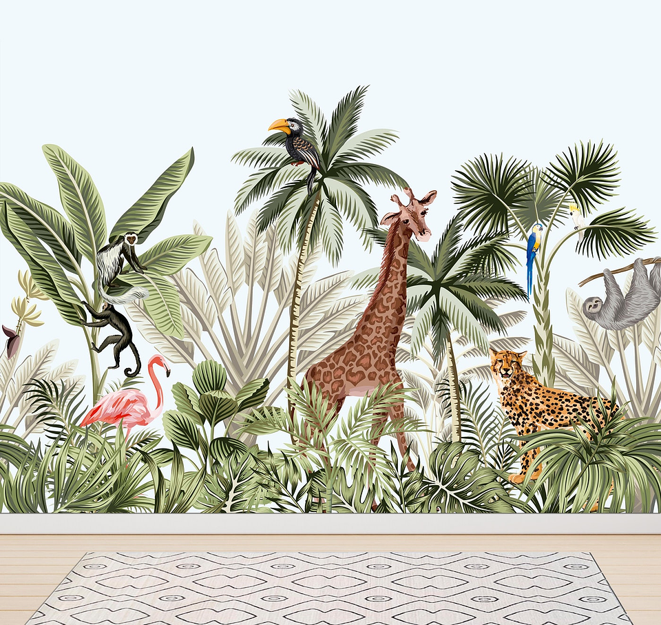 Papel Mural / Selva Salvaje 2