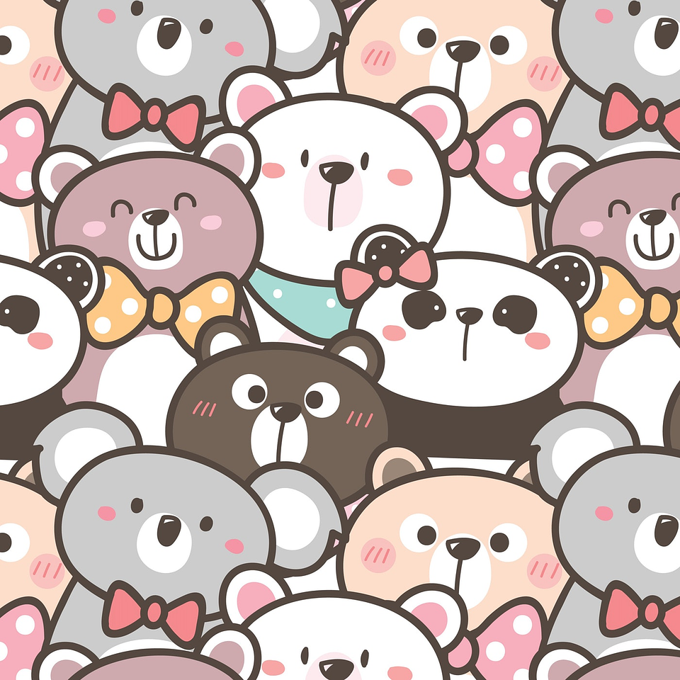 Papel Mural / Ositos 2