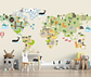 Papel Mural / World Map - Miniatura 2