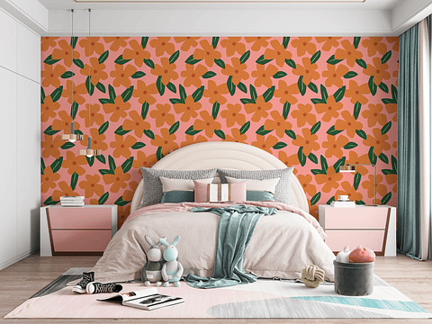 Papel Mural / Floral Spring