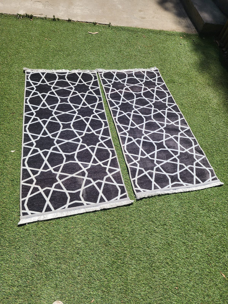 Pack 2 Alfombras Telar / ARABIC B&W 1