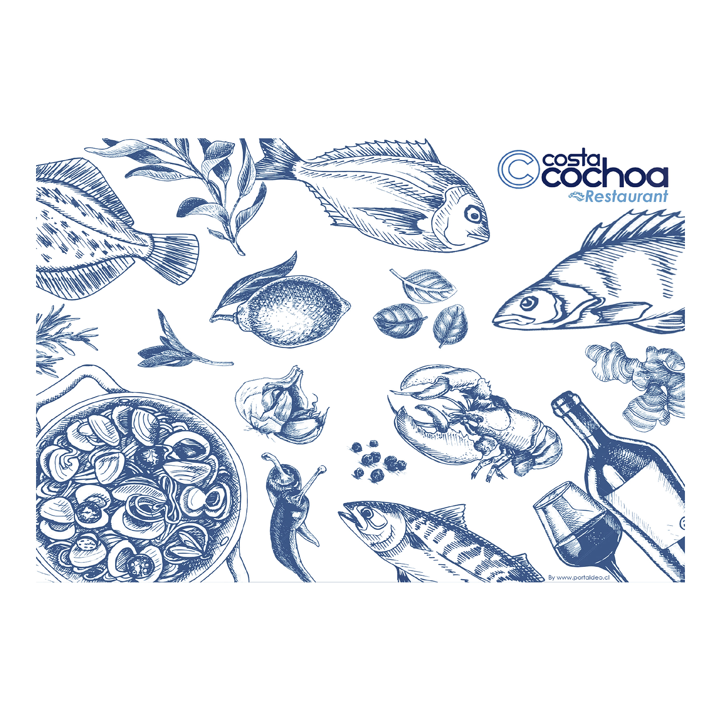 Individuales Personalizados / Costa Cochoa 1