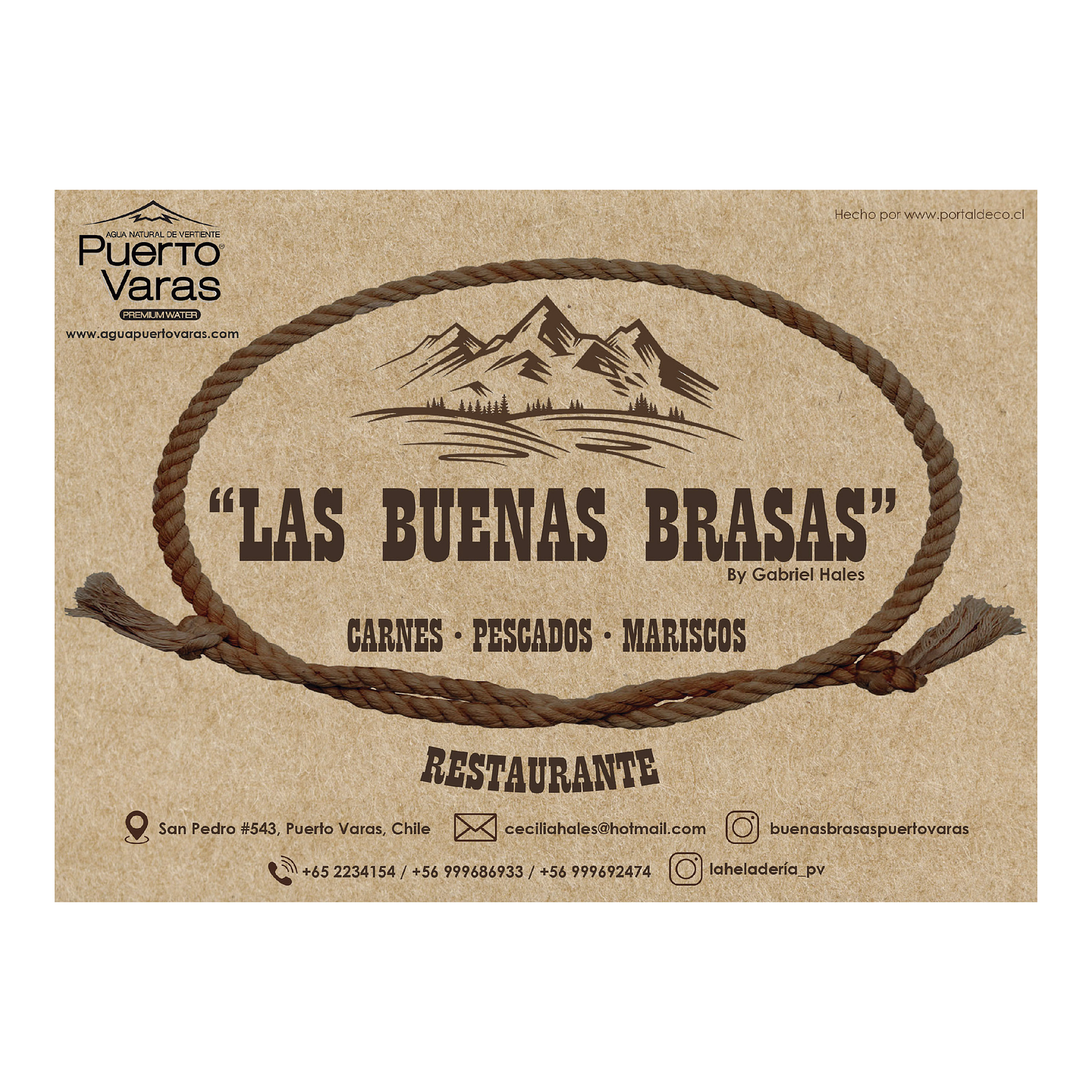 Individuales Personalizados / Las Buenas Brasas 1