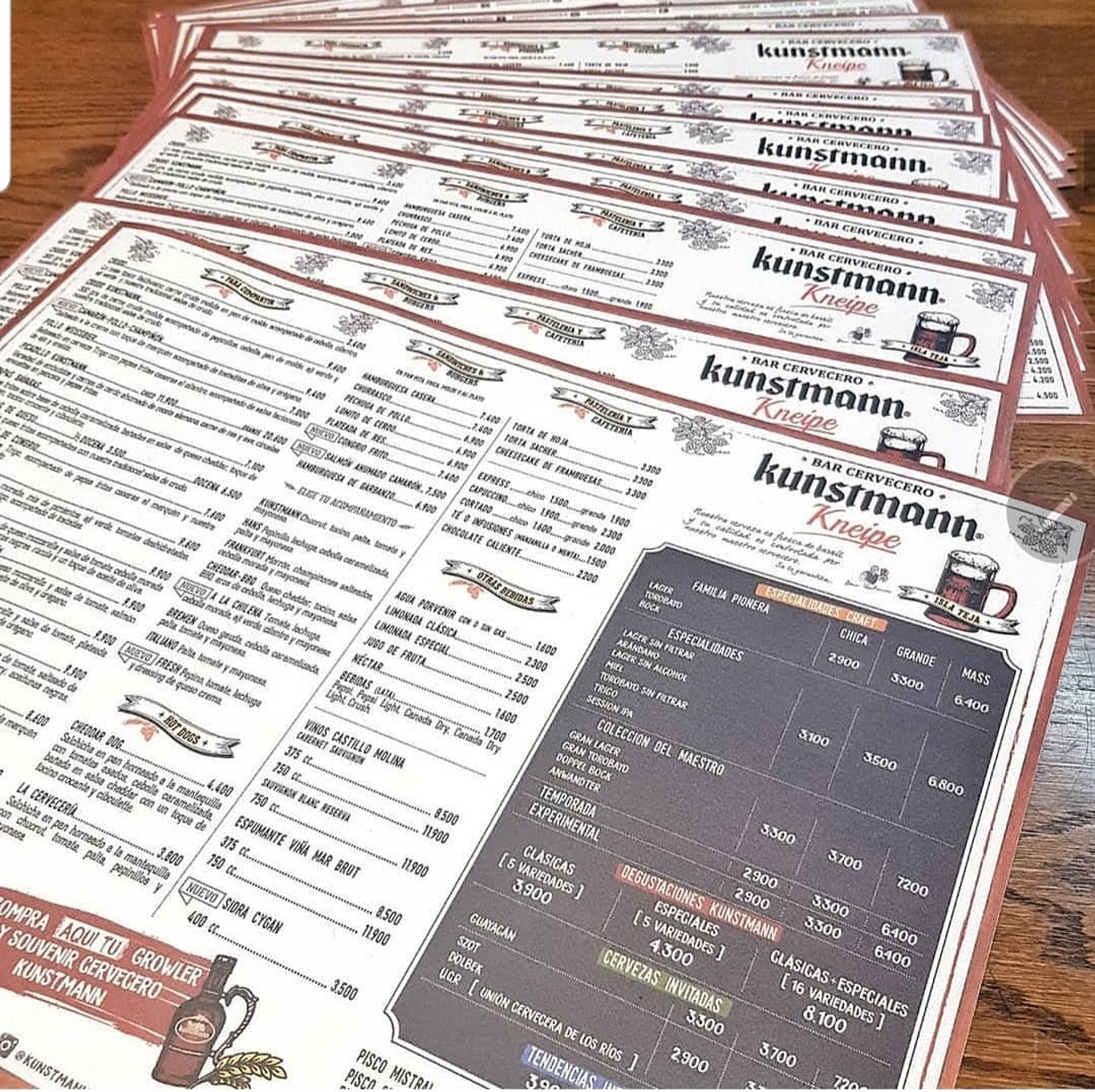 Individuales Personalizados / Kunstmann 1