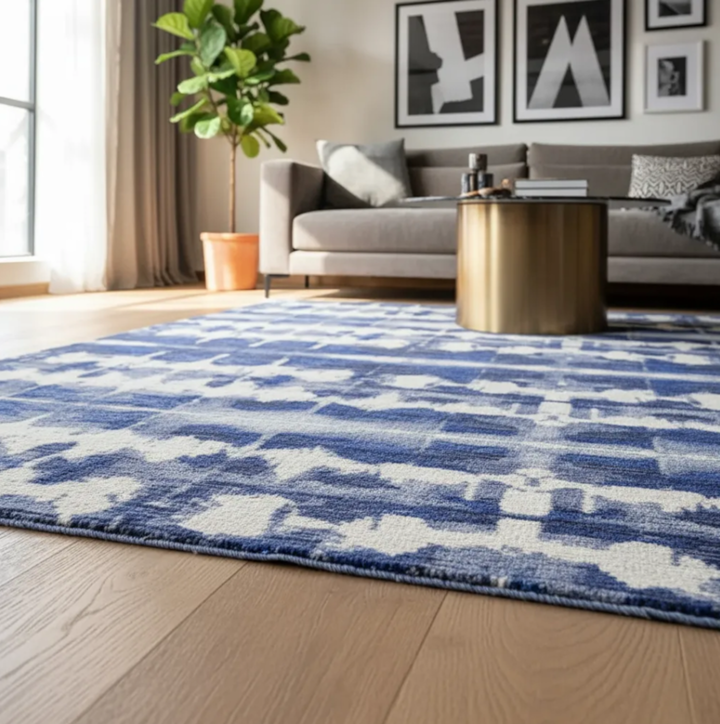 Alfombra Istanbul Vintage Tinted Blue / 220x160 2