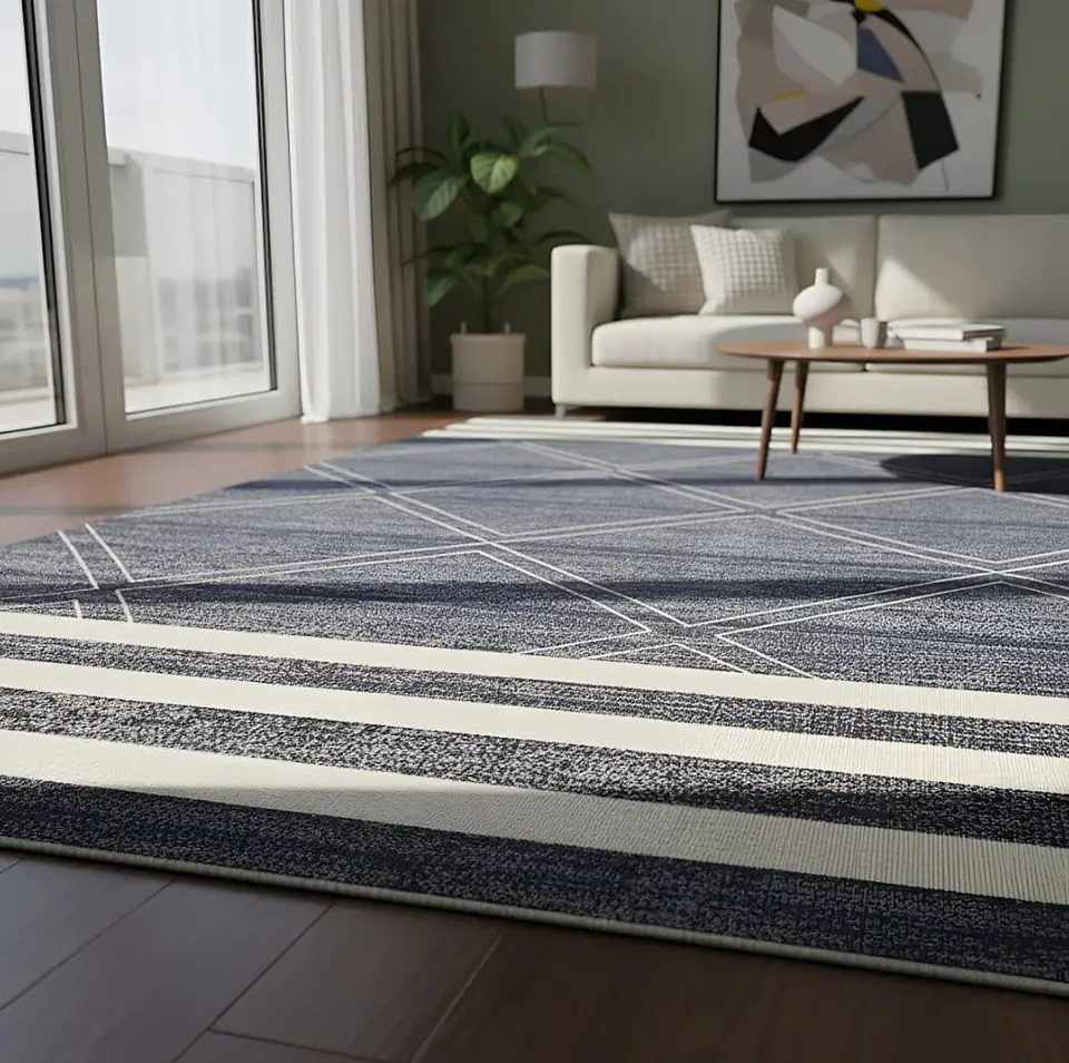 Alfombra Blue Navy 360x264 cms 5