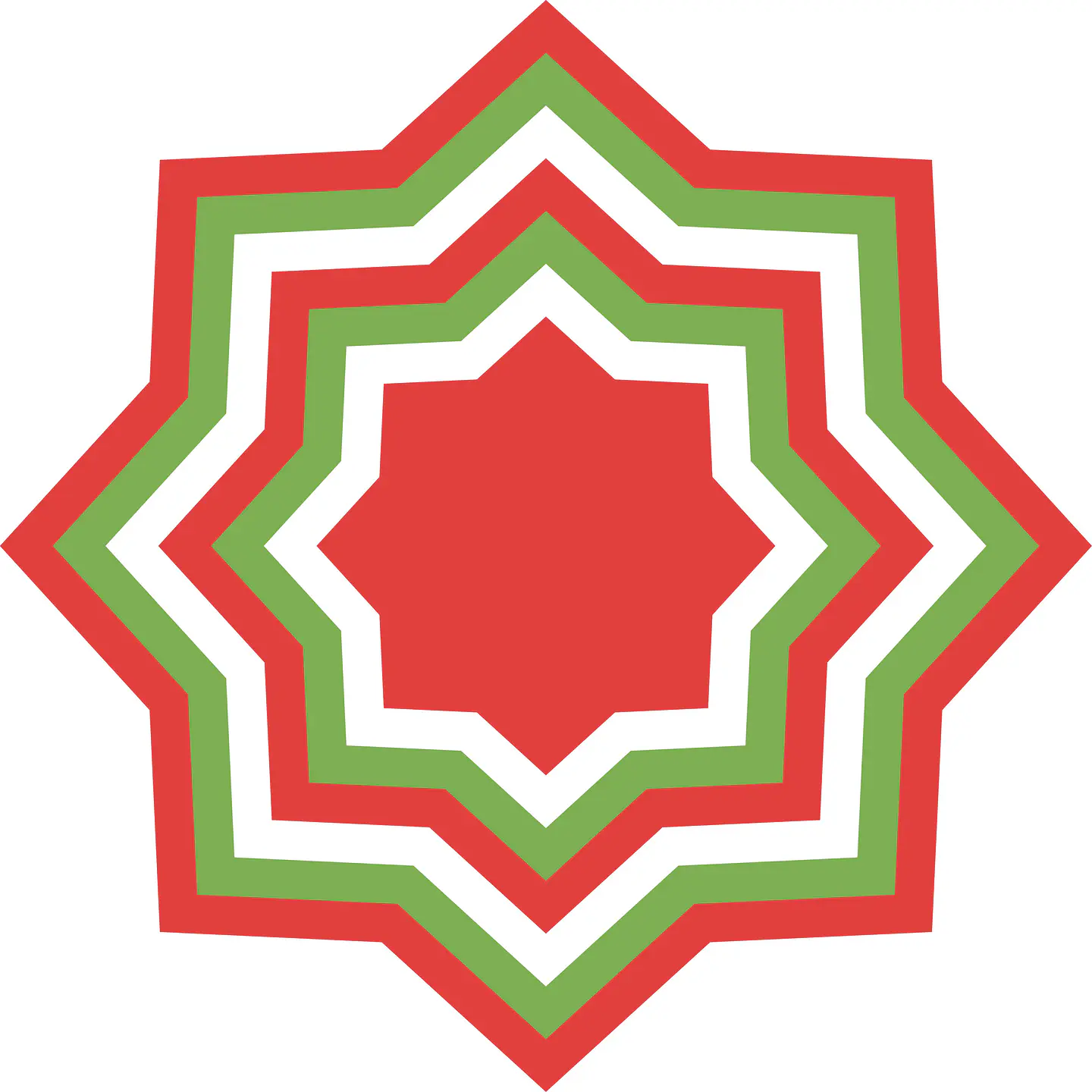 Alfombra Vinílica / Xmas Star 2