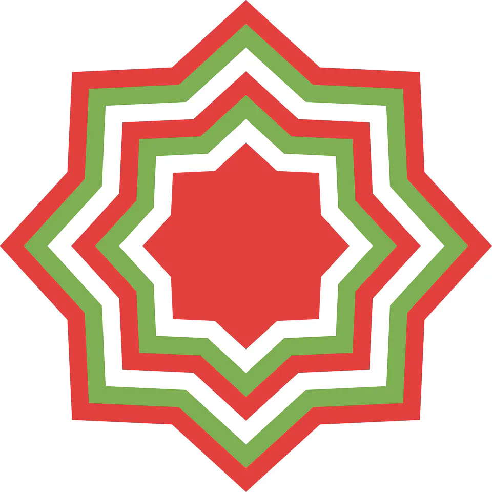 Alfombra Vinílica / Xmas Star 2