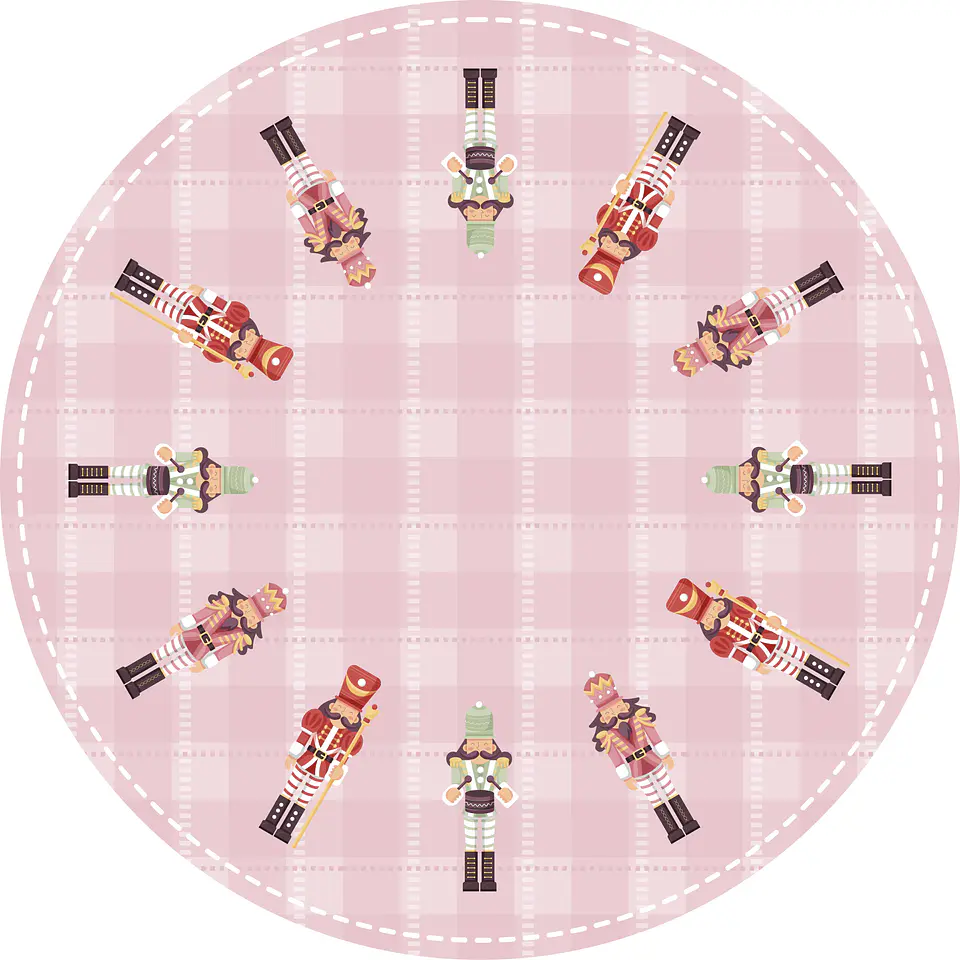 Alfombra Vinílica / Nutcrackers  2