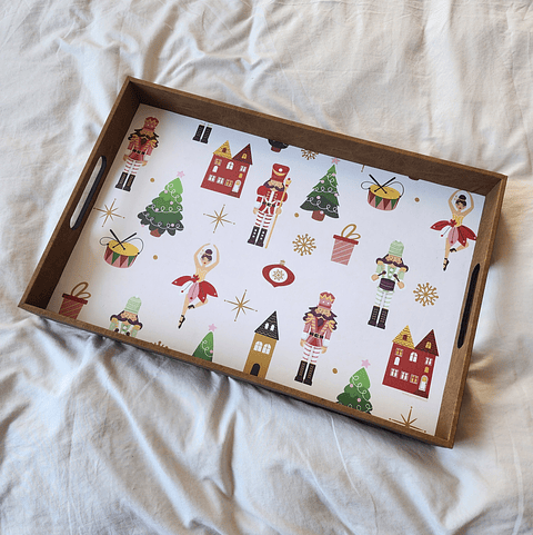 Bandeja / Pink Christmas