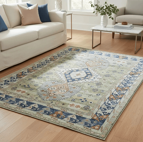 Alfombra Turca Sorento LT Green 705 / 290x230