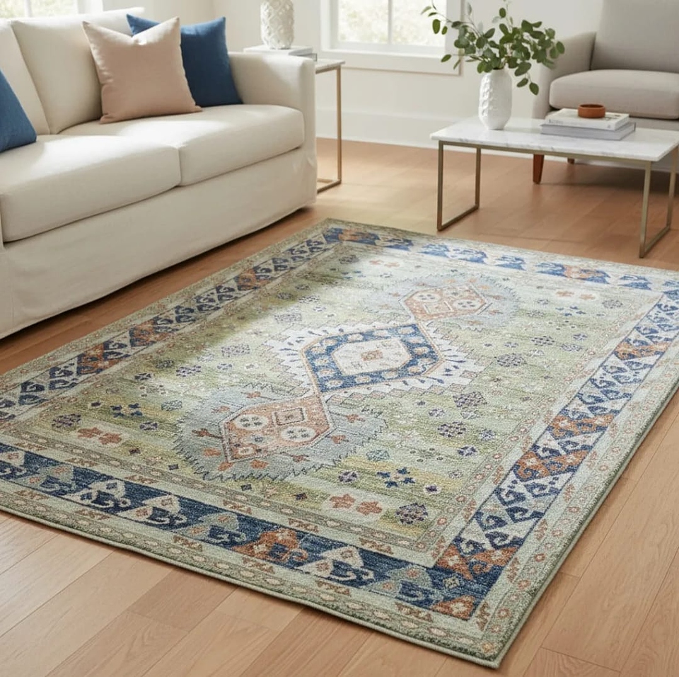 Alfombra Turca Sorento LT Green 705 / 290x230 1