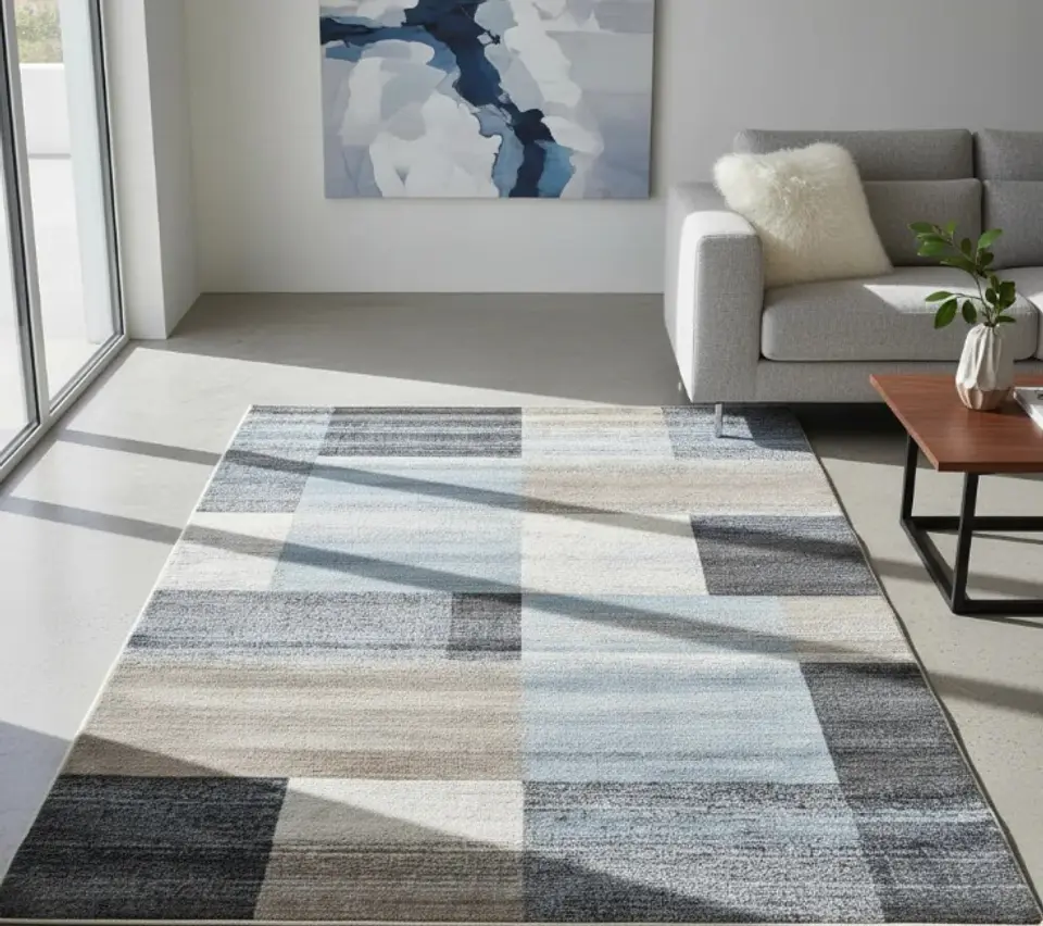 Alfombra Denim Square 195x248cm 3