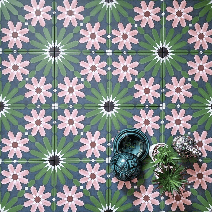 Set Baldosas Adhesivas / Marrakesh 3