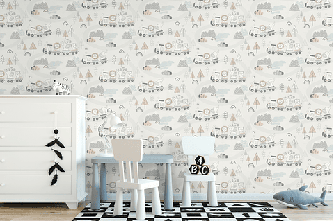 Papel Mural / 302332 (Kids World II)