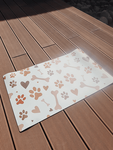 Alfombra Vinílica Pets / Brown Paws