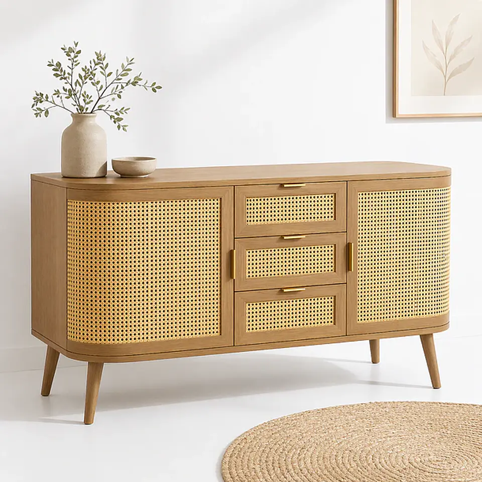 Rack Rattan Siena (KL) 3