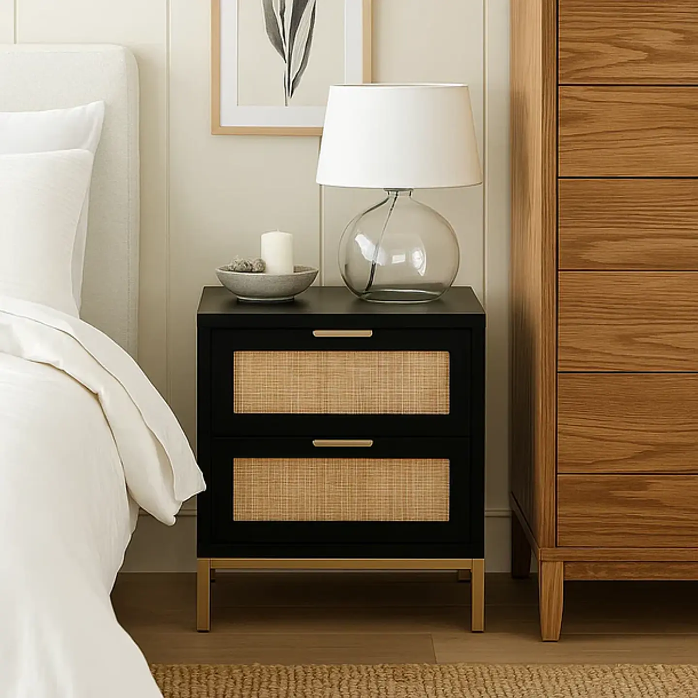 Velador Rattan Elegance (KL) 1