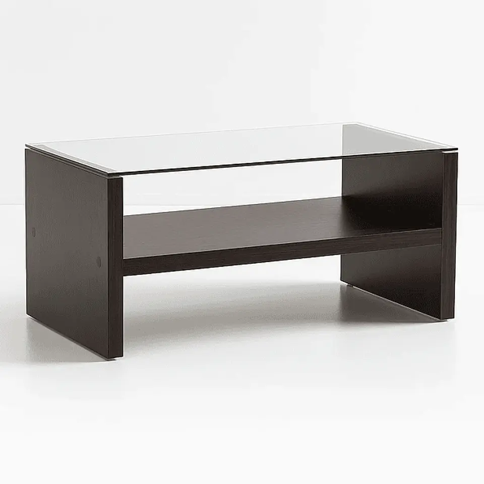 Mesa de centro Walnut Glass (KL) 2