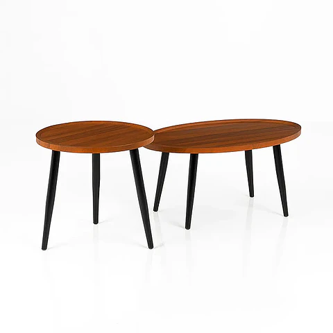 Set Mesas de centro Eames Wood (KL)