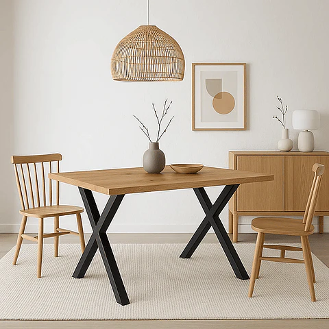 Mesa de Comedor Wood Cross 140 (KL)