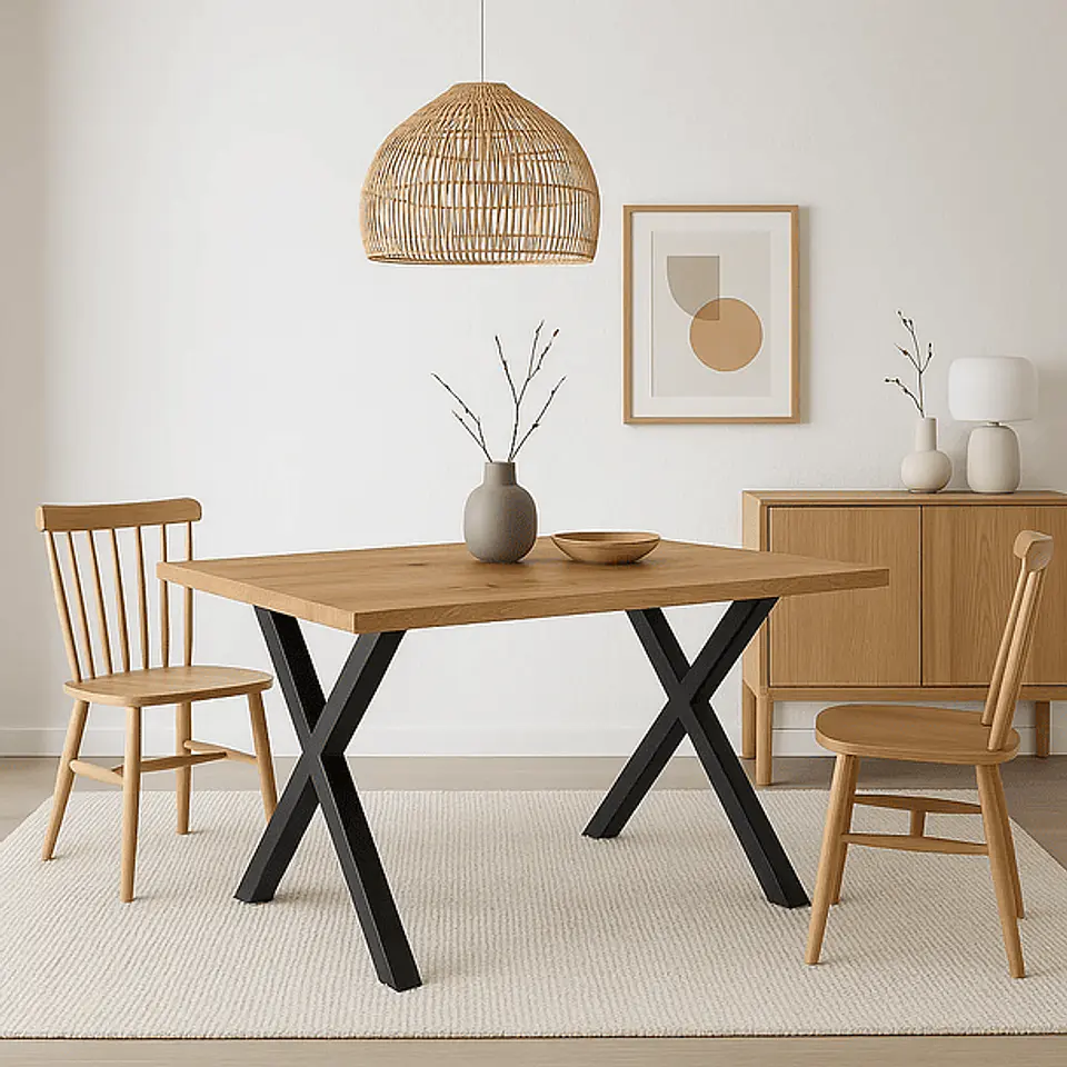 Mesa de Comedor Wood Cross 140 (KL) 1