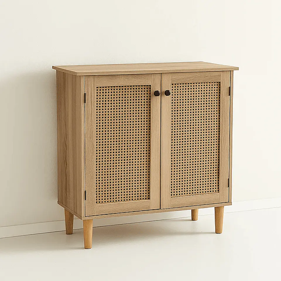 Cómoda 2 Puertas Rattan (KL) 3