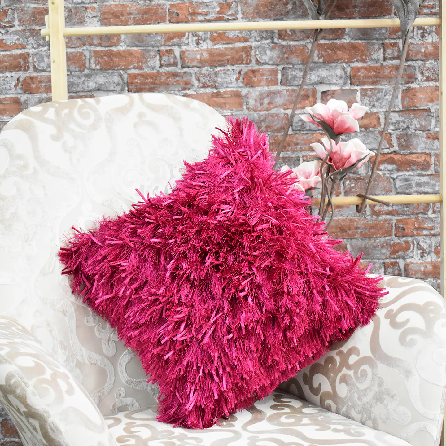 Cojín Plain Fucsia 2