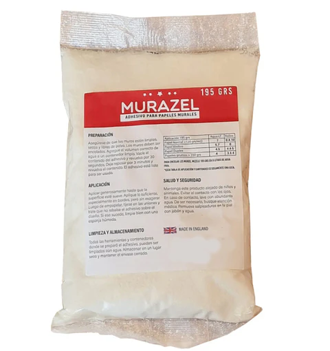 Pegamento Papel Mural / Murazel Bolsa 195gr