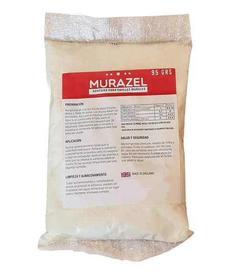 Pegamento Papel Mural / Murazel Bolsa 95gr
