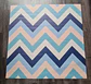Alfombra Vinílica / Zig Zag Blue - Miniatura 3