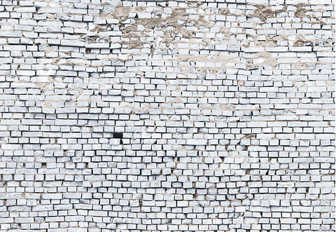 Fotomural / Ladrillo Blanco