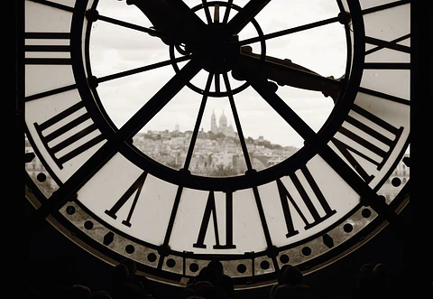 Fotomural / Reloj