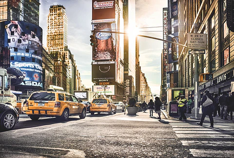 Fotomural / Times Squares