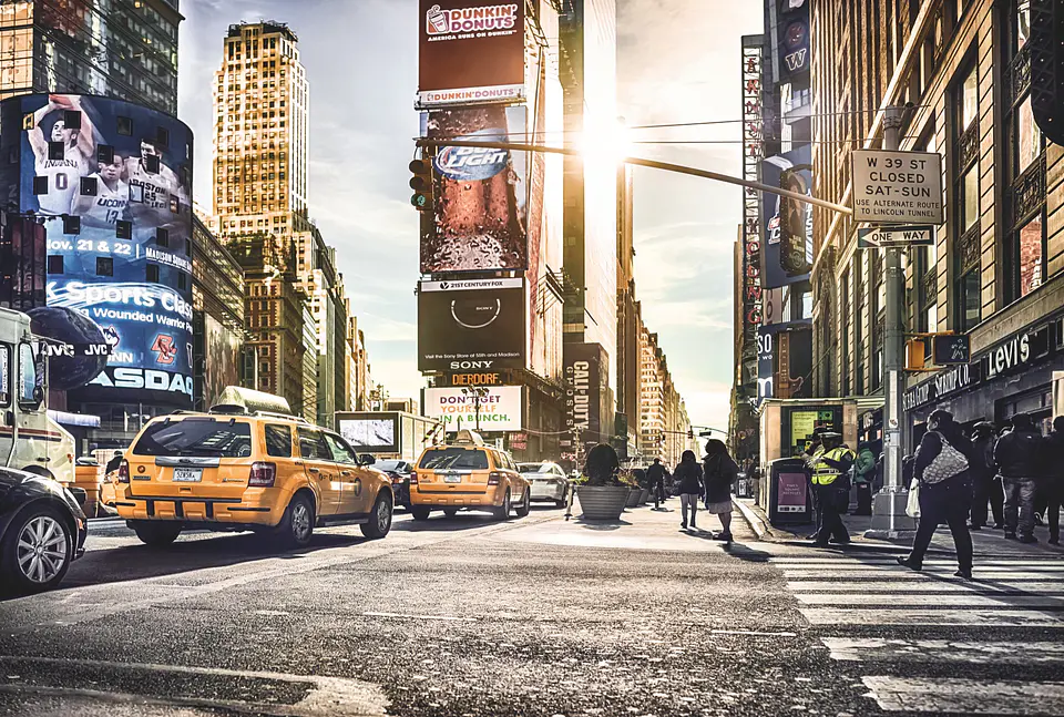 Fotomural / Times Squares 2