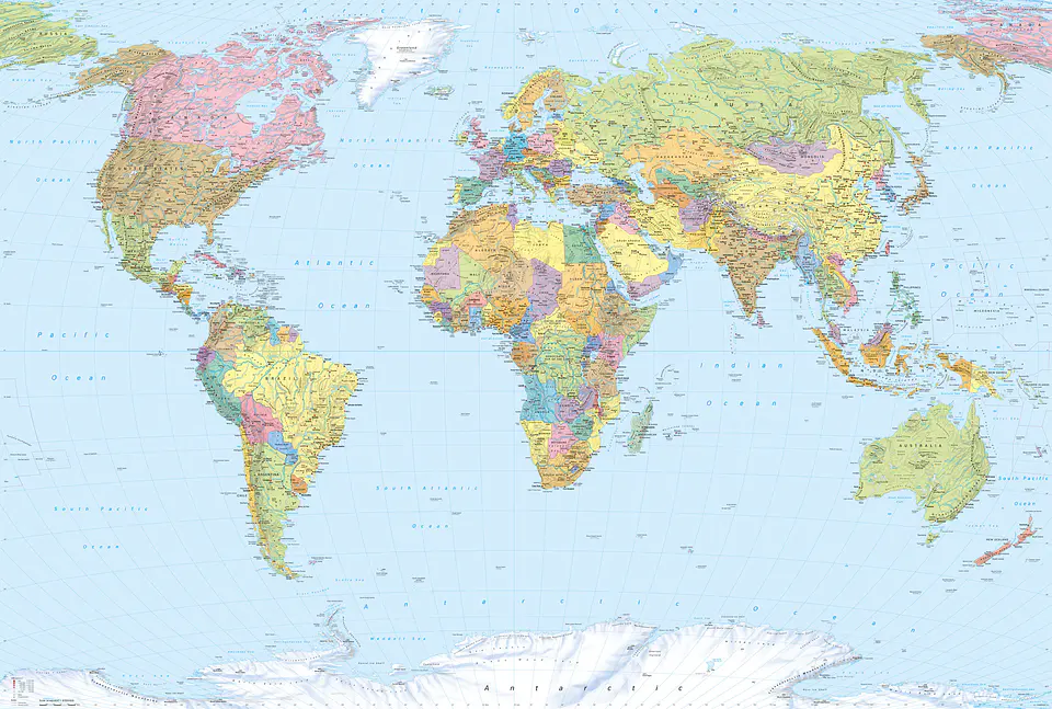 Fotomural / World Map XL 2