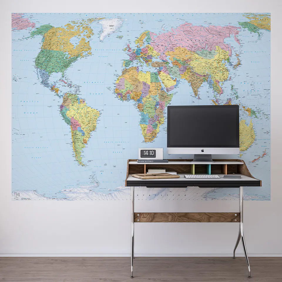 Fotomural / Mapa  1