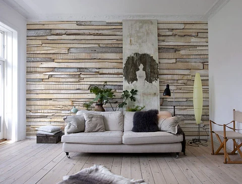 Fotomural / Madera