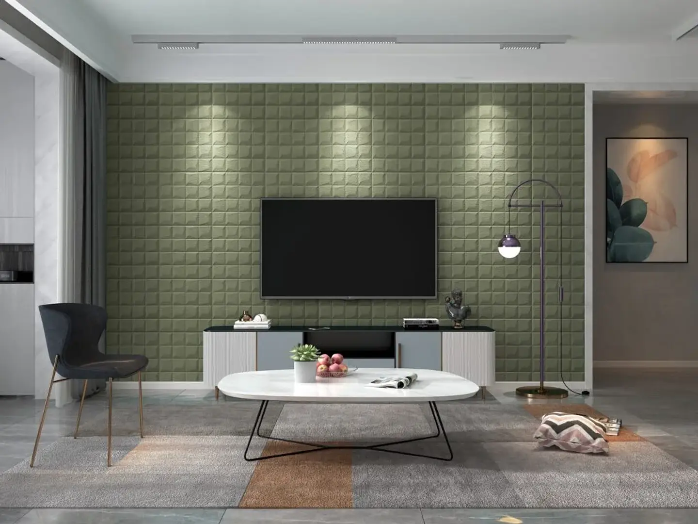 Palmeta Adhesiva Soft / Verde 1