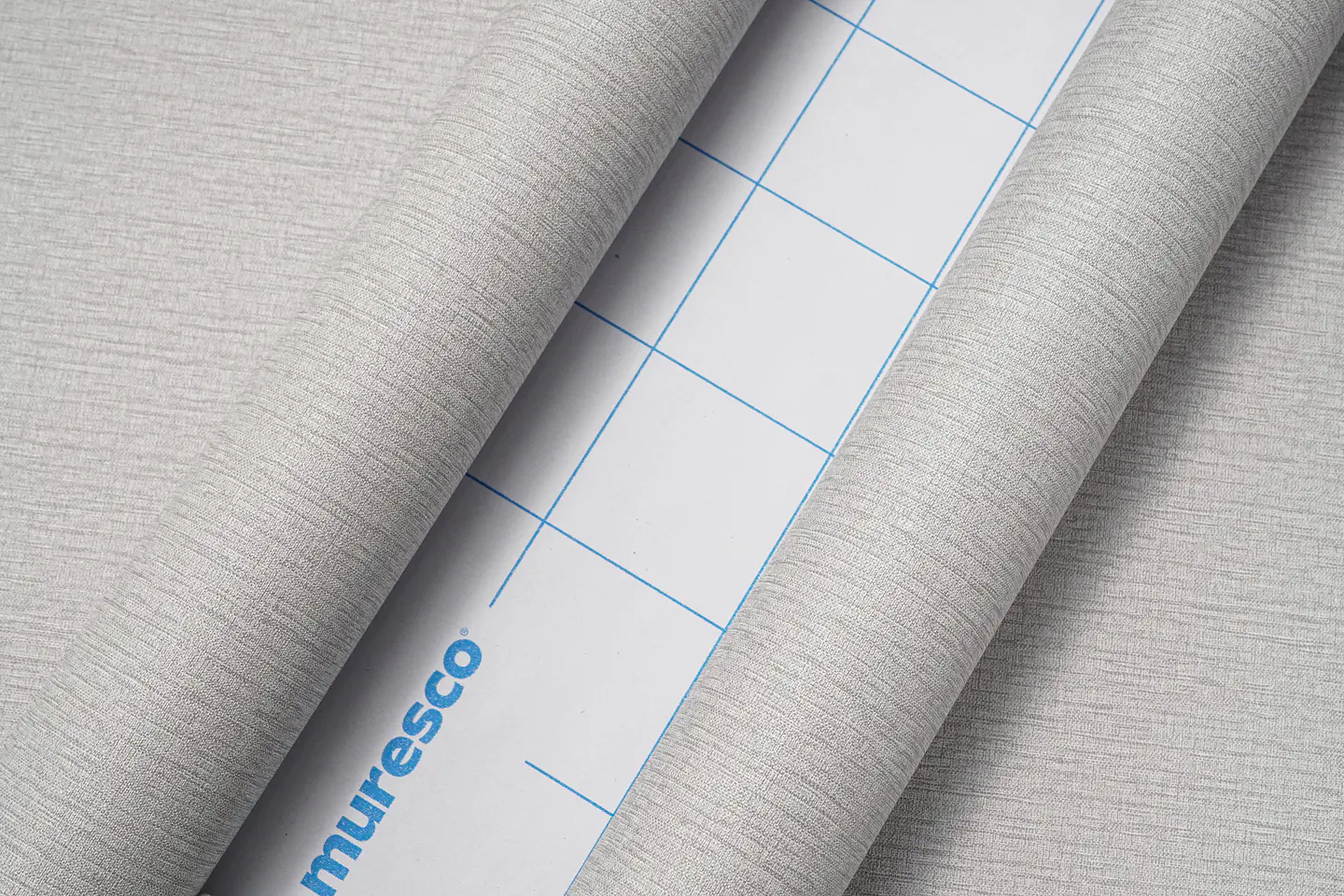 Papel Mural Adhesivo / Lino Gris 88413 4