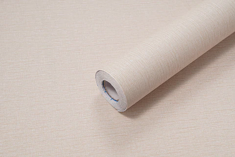 Papel Mural Adhesivo / Lino Beige 88414