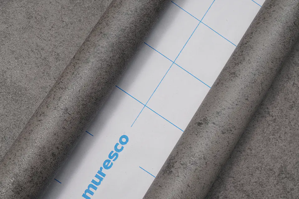 Papel Mural Adhesivo / Cemento Gris 88417 4