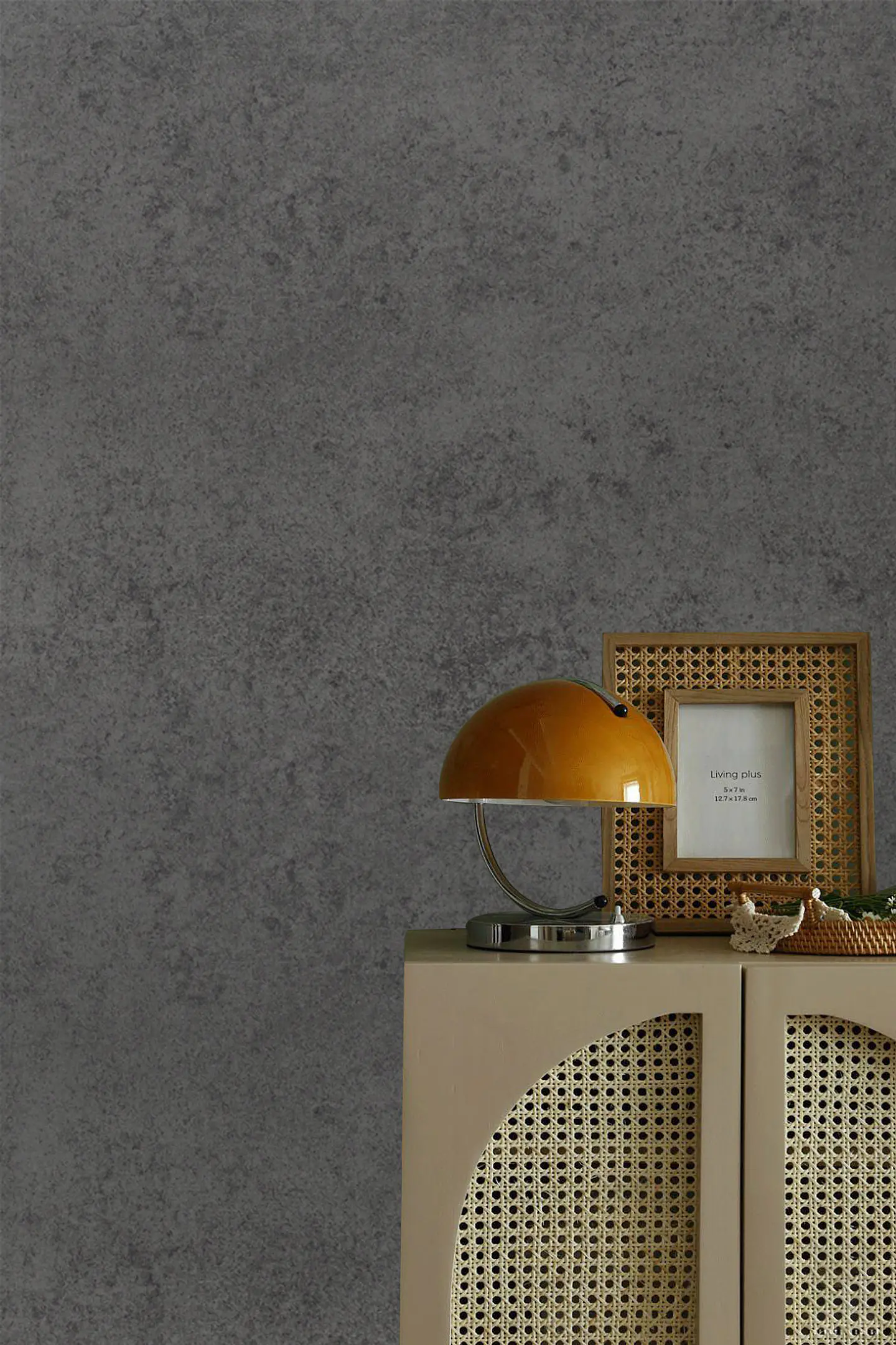 Papel Mural Adhesivo / Cemento Gris 88417 7