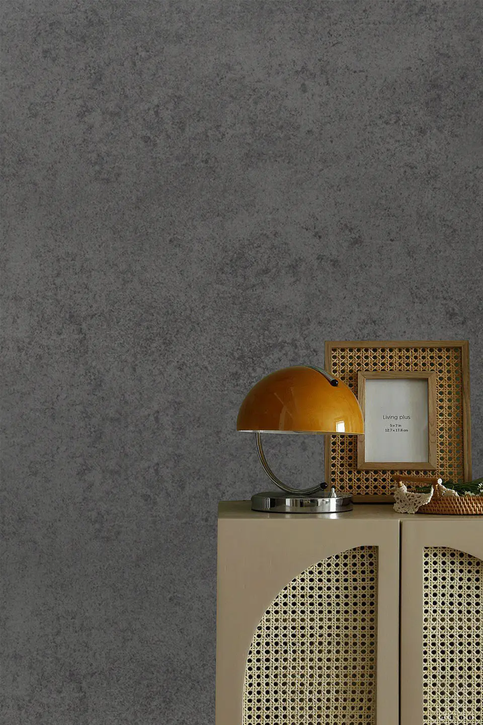 Papel Mural Adhesivo / Cemento Gris 88417 7