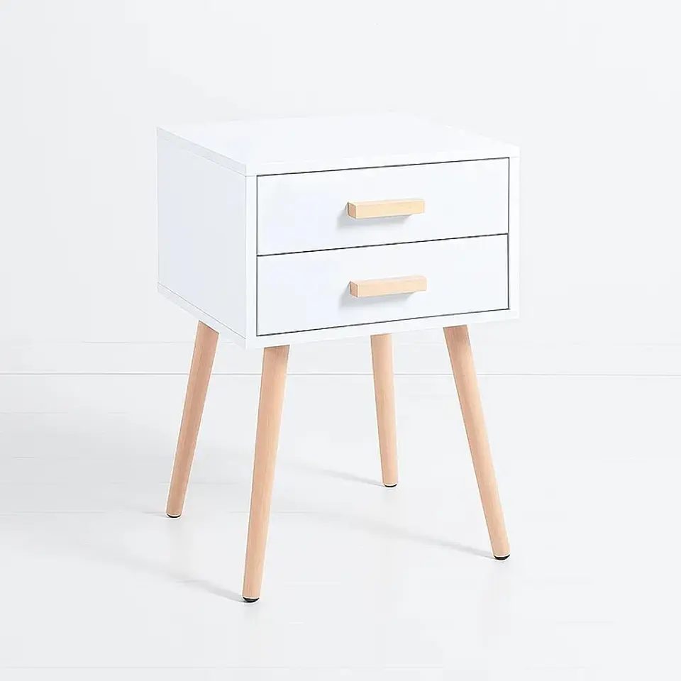 Velador Eames Doble Blanco (KL) 2