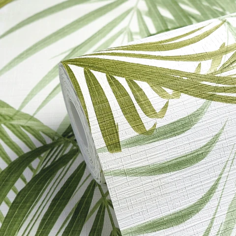 Papel Mural Hojas Palmera / 387101 (Spectrum)