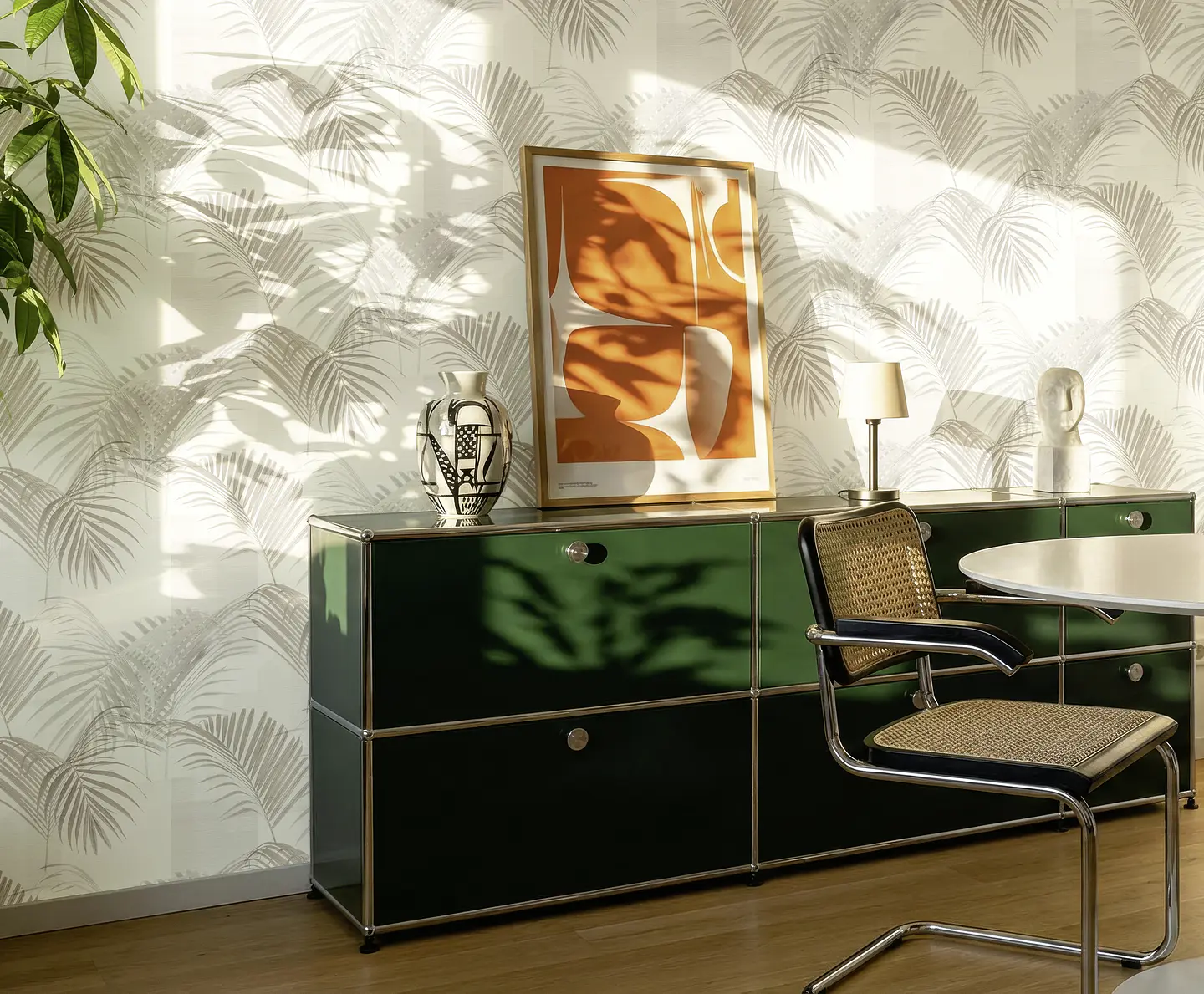 Papel Mural Hojas Palmera / 387102 (Spectrum) 1