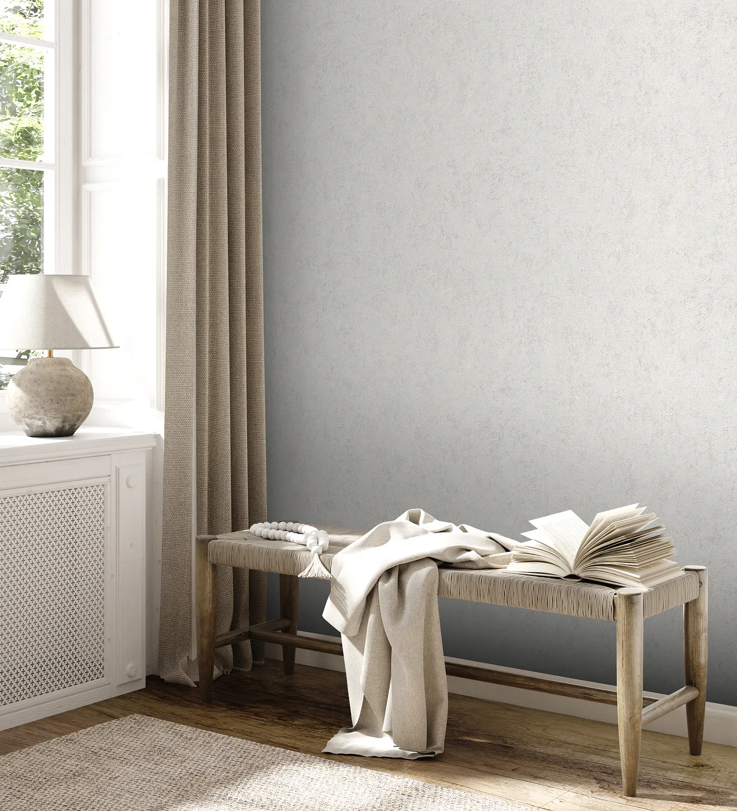 Papel Mural Cemento Gris / 389772 (Spectrum) 1
