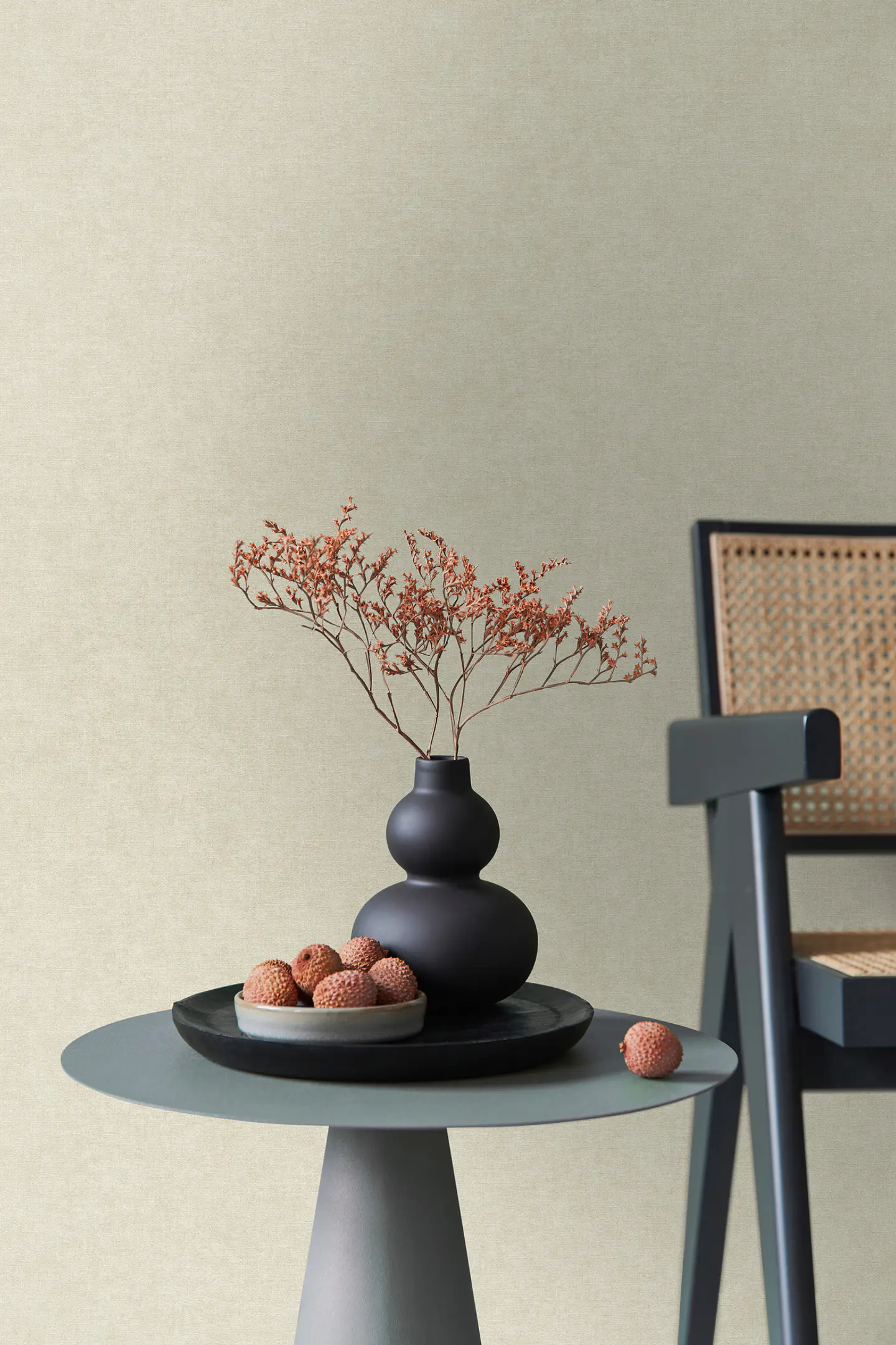 Papel Mural Lino Gris / 395654 (Spectrum) 5