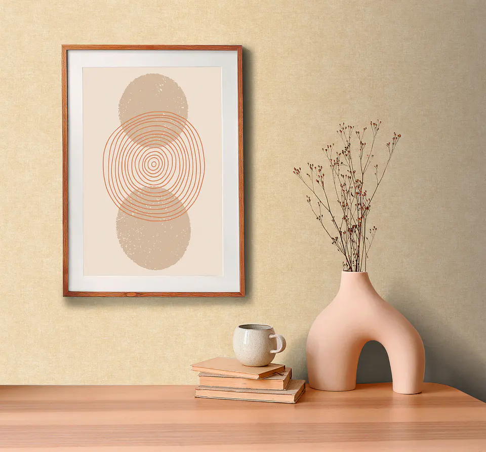 Papel Mural Lino Beige / 395655 (Spectrum) 3